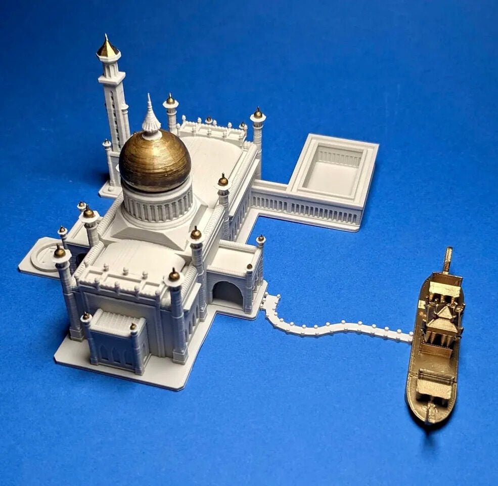 Omar Ali Saifuddien Mosque - Brunei - OzFDM
