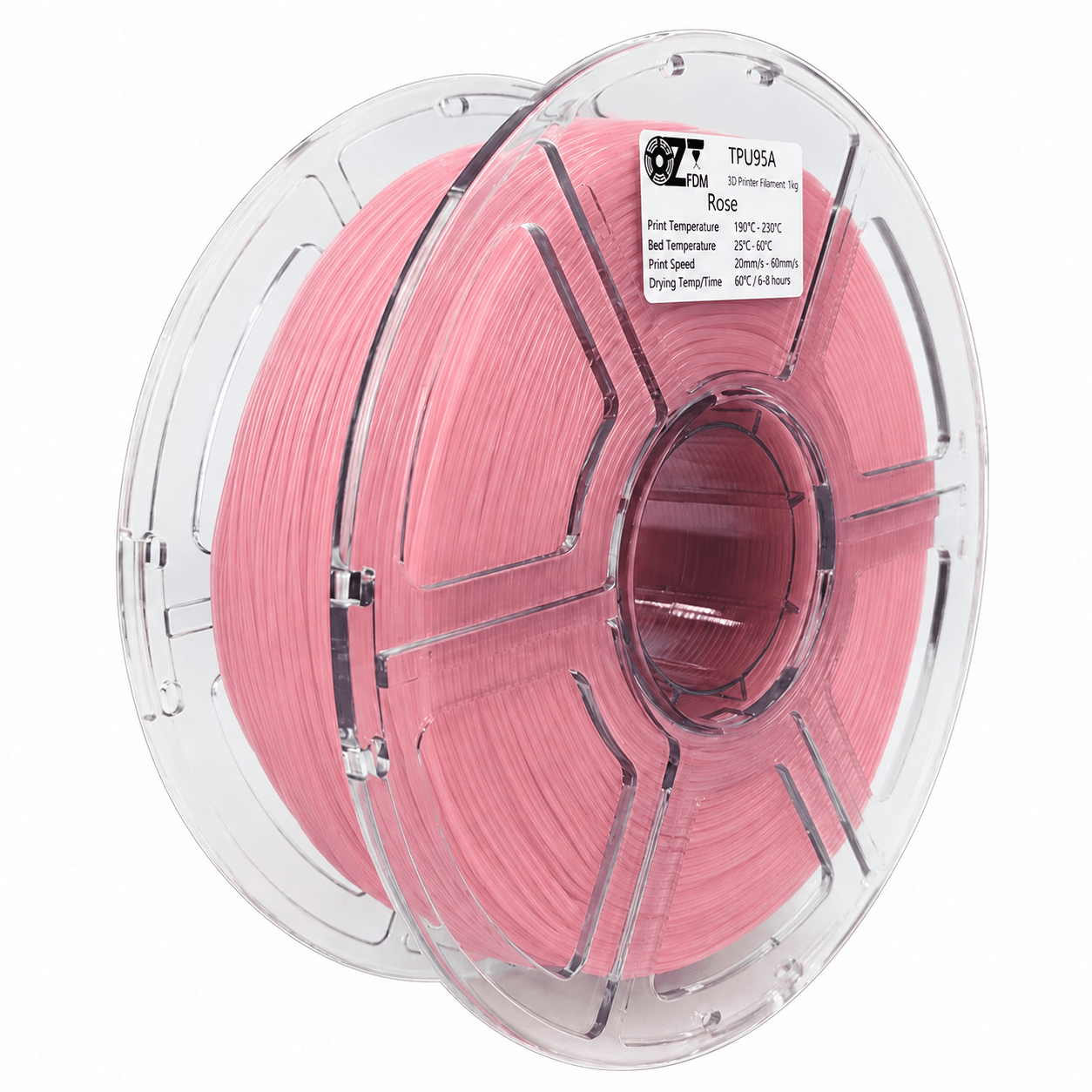 1.75 mm TPU95A Filament - 1 KG - OzFDM