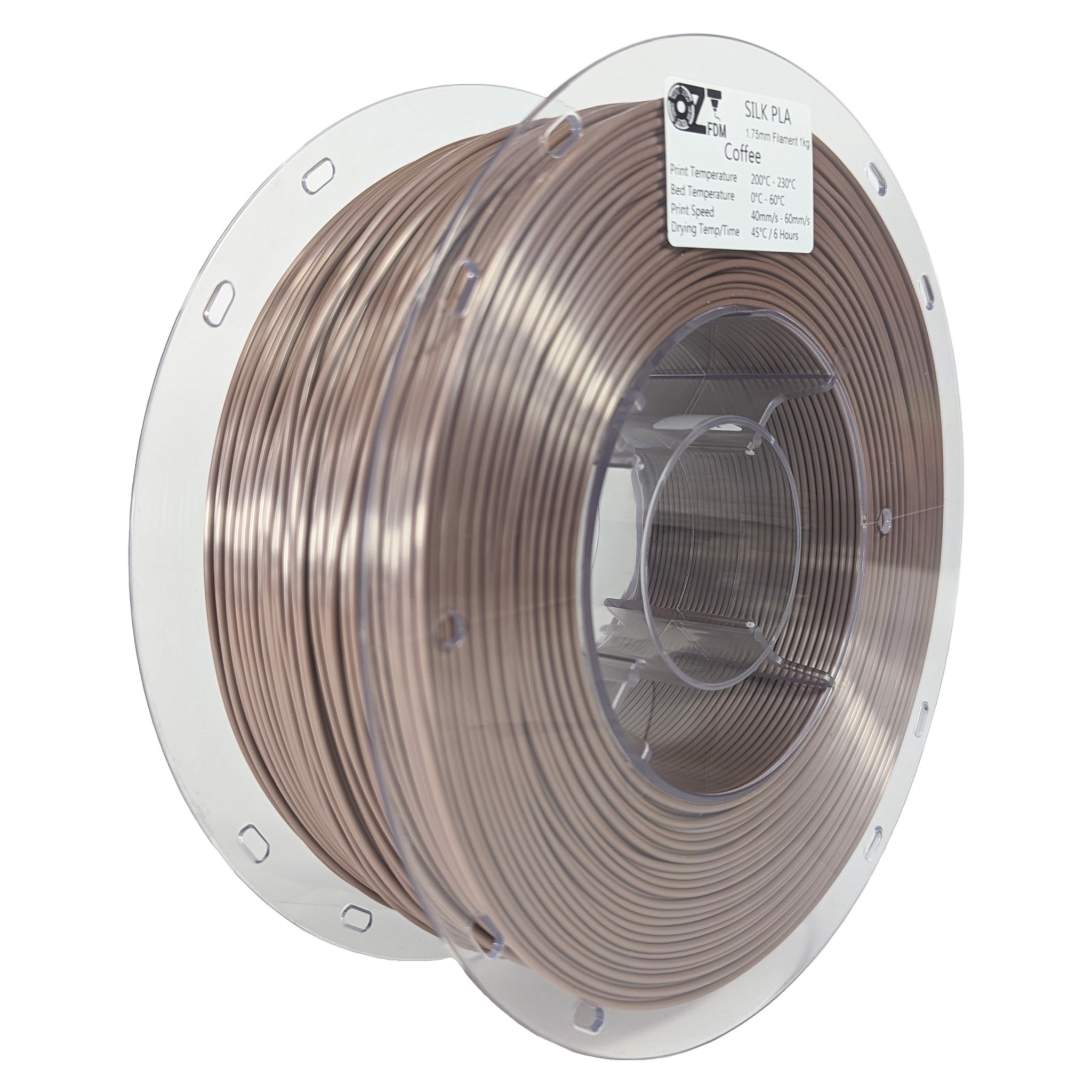 OzFDM Silk PLA 3D Printing Filament 1.75mm 1KG