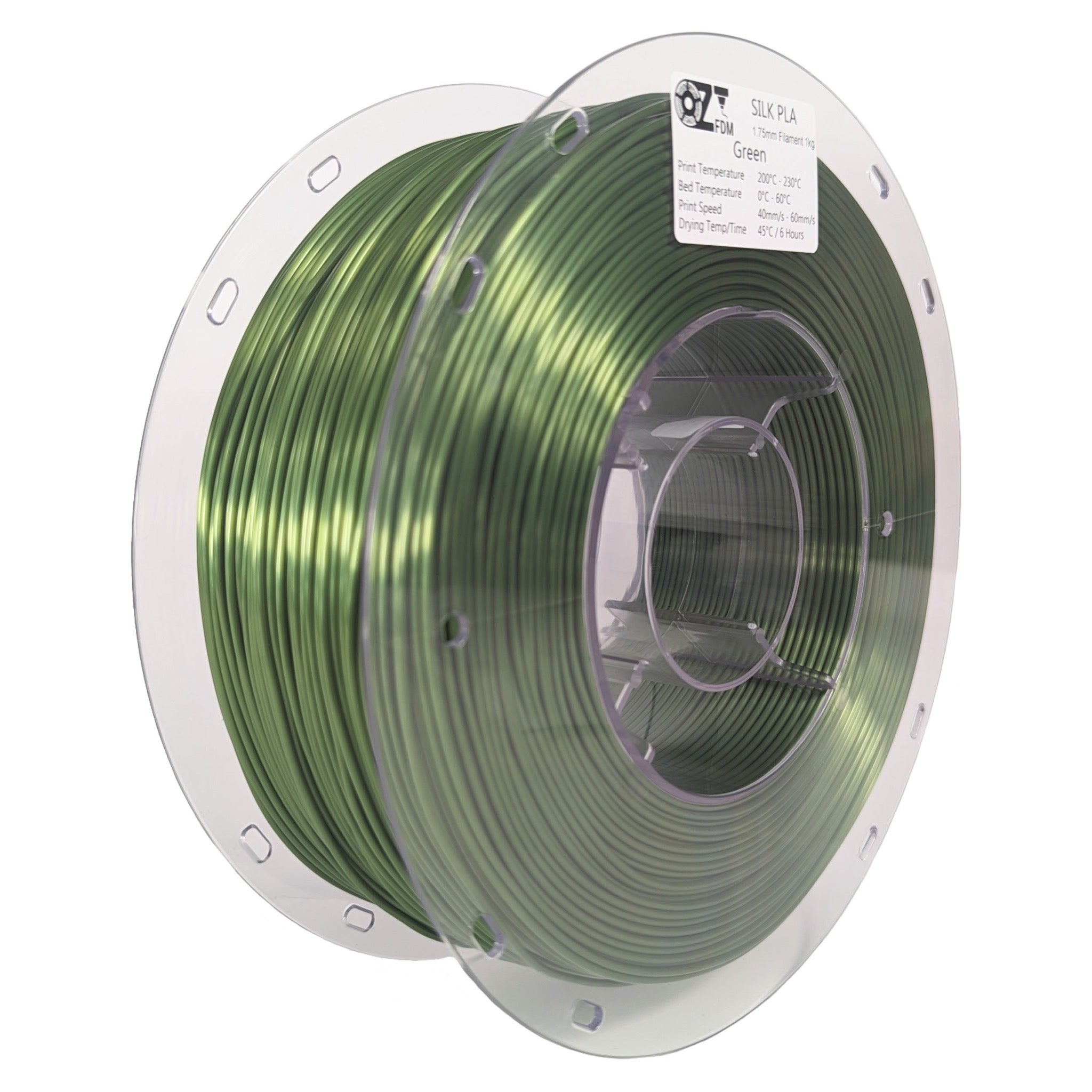 OzFDM Silk PLA 3D Printing Filament 1.75mm 1KG