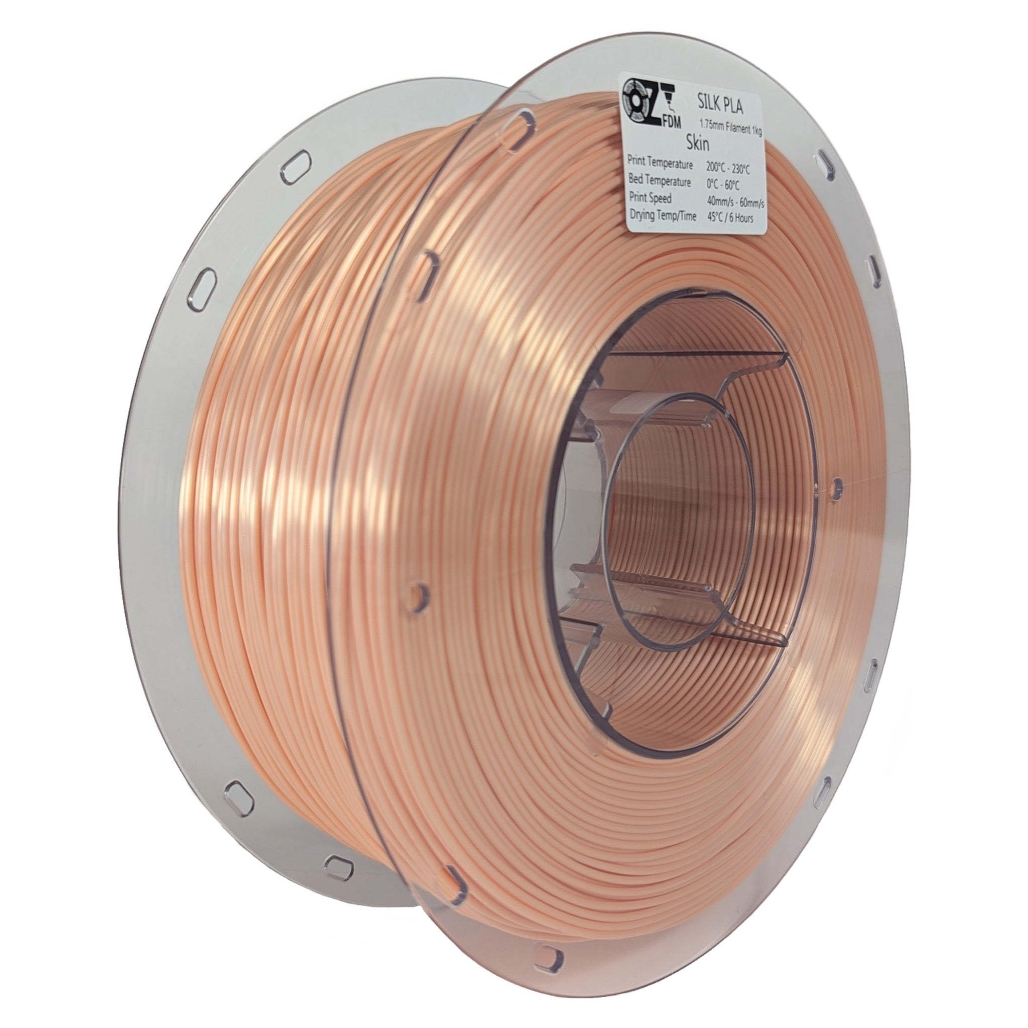 OzFDM Silk PLA 3D Printing Filament 1.75mm 1KG