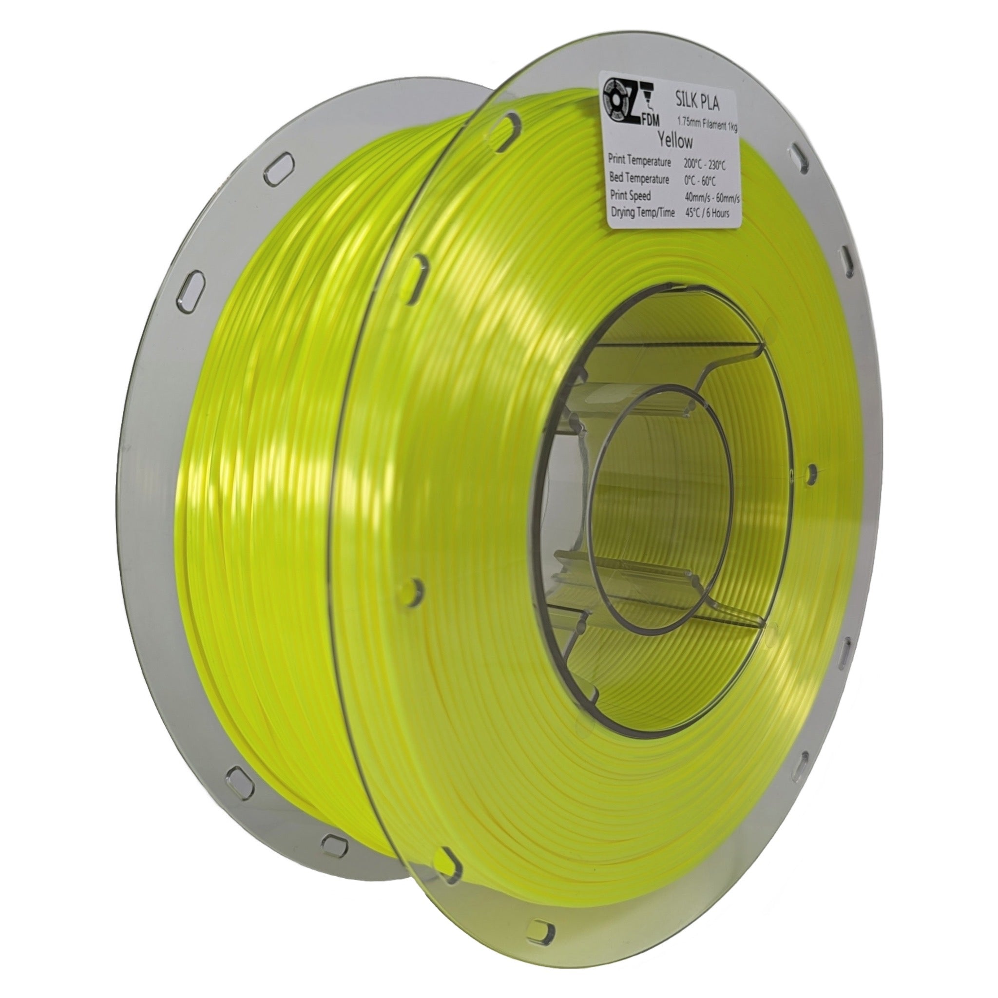 OzFDM Silk PLA 3D Printing Filament 1.75mm 1KG