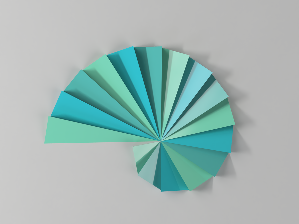 Spiral Of Theodorus Wall Design