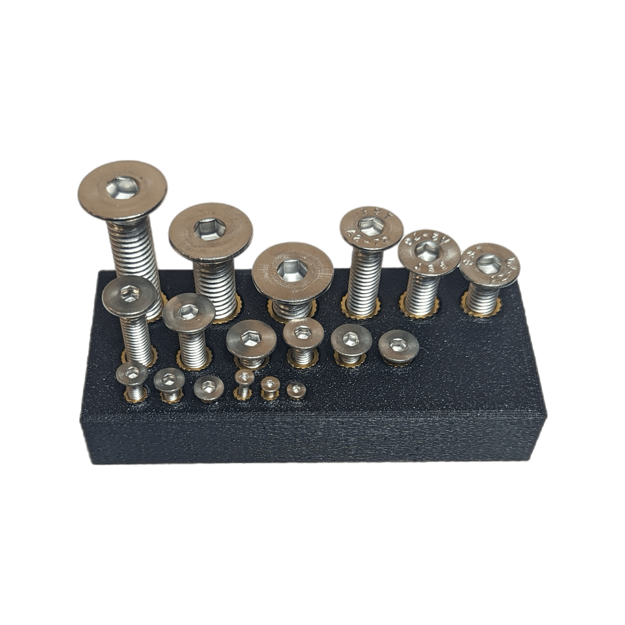 Countersunk SS304 Hex Head Bolts Metric M2 - M8 - OzFDM
