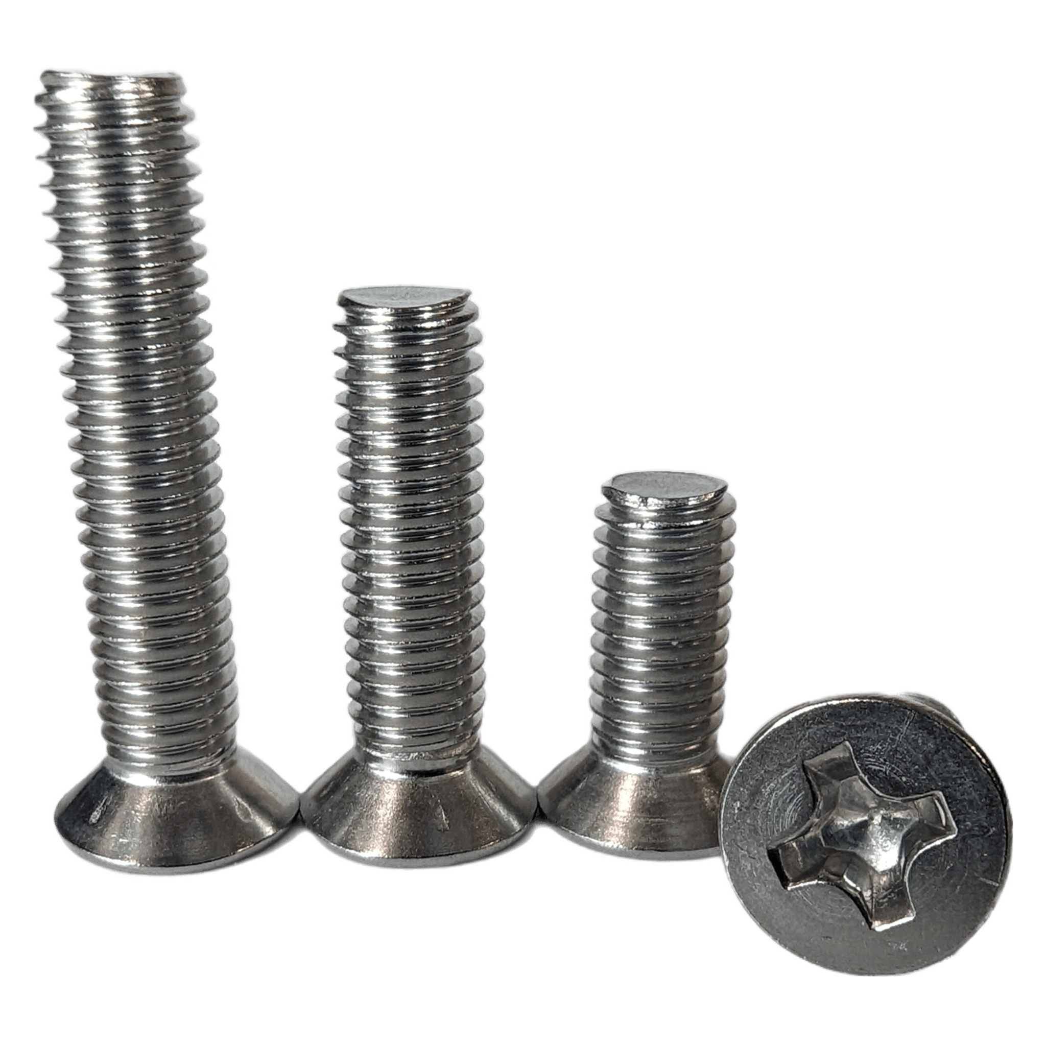 Countersunk SS304 Phillips Head Bolts Metric M2 - M8 - OzFDM