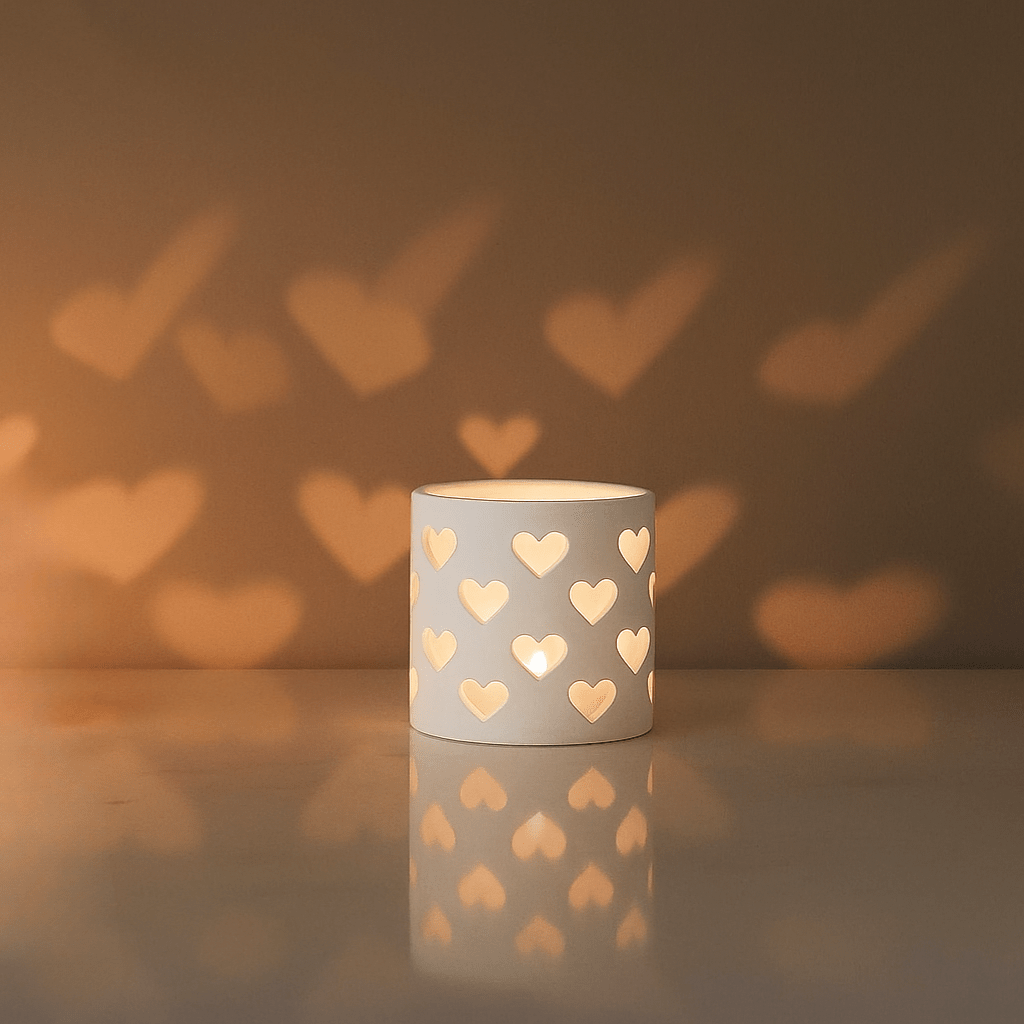 Heart Tealight Candle Holder - OzFDM