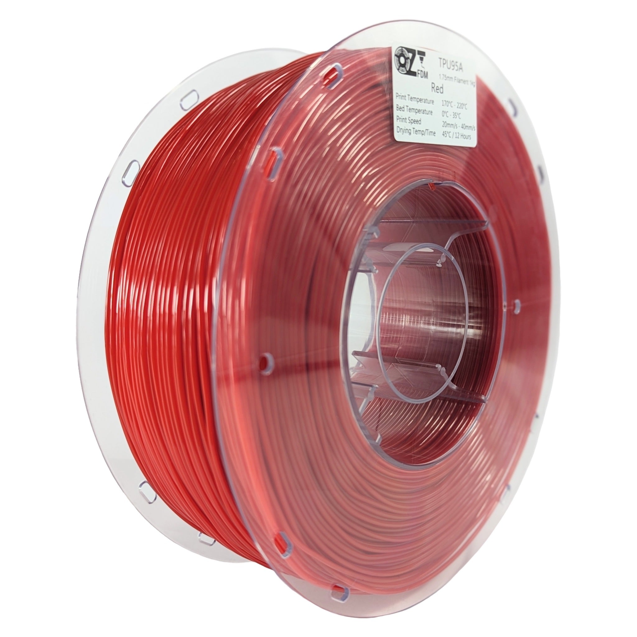 OzFDM TPU95A 3D Printing Filament 1.75mm 1KG