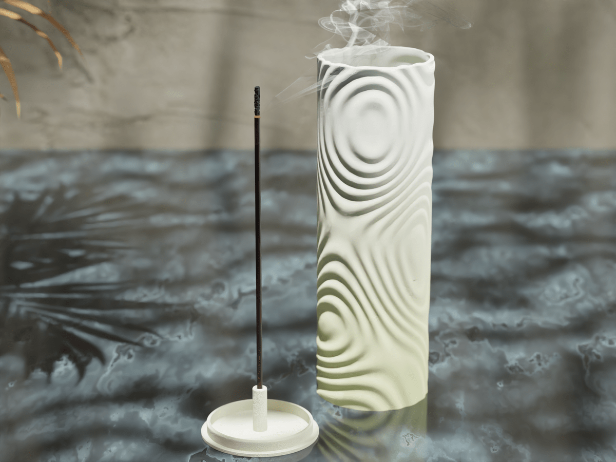 Waveform Incense Holder - OzFDM