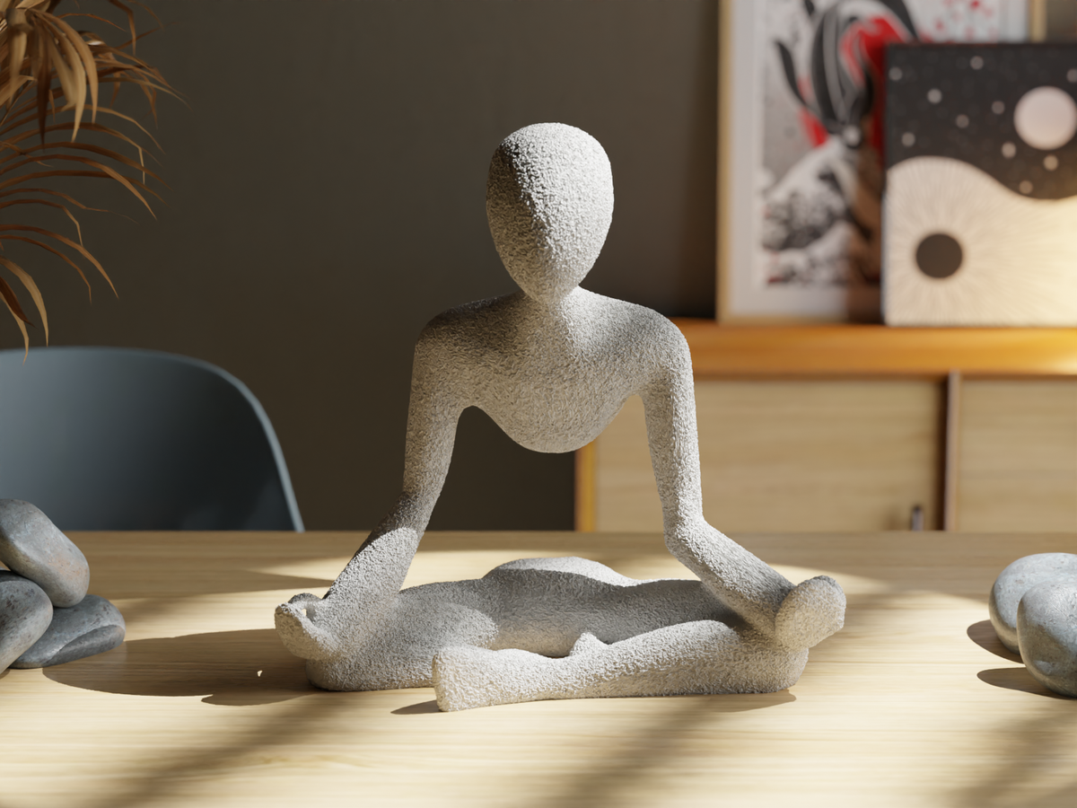 Nobody - Medito - Sculpture In Mid Air