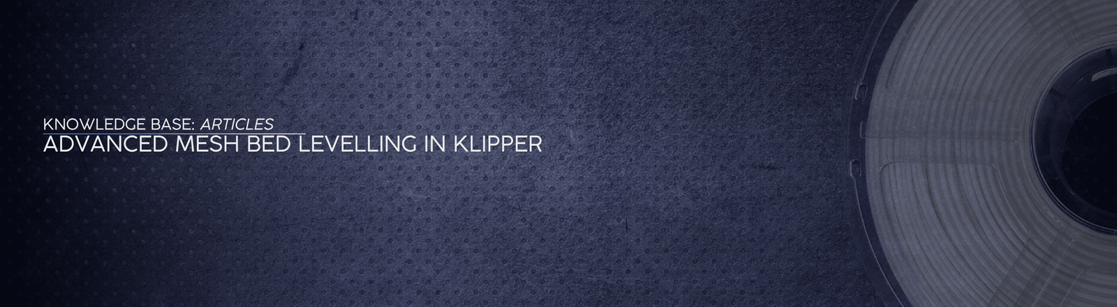 Advanced Mesh Bed Levelling in Klipper - OzFDM