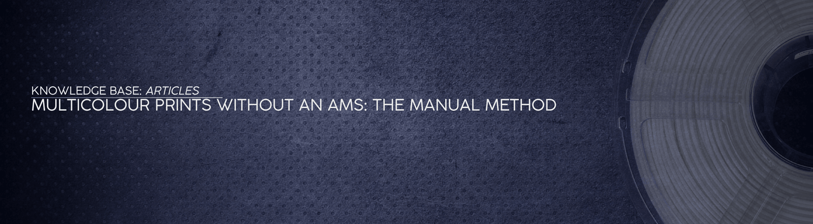 Multicolour Prints Without an AMS: The Manual Method - OzFDM