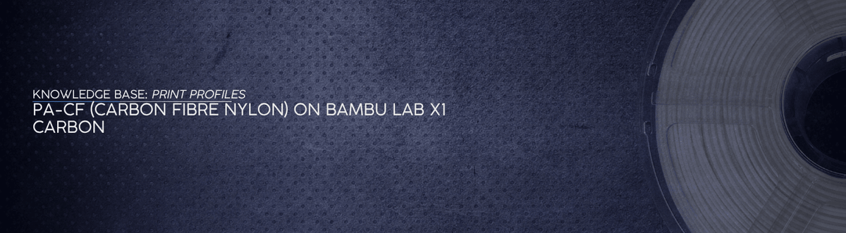 PA-CF (Carbon Fibre Nylon) on Bambu Lab X1 Carbon - OzFDM