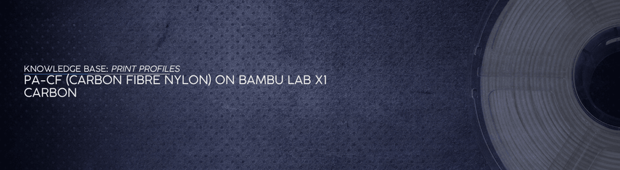 PA-CF (Carbon Fibre Nylon) on Bambu Lab X1 Carbon - OzFDM