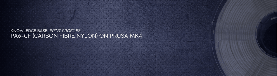 PA6-CF (Carbon Fibre Nylon) on Prusa MK4 - OzFDM