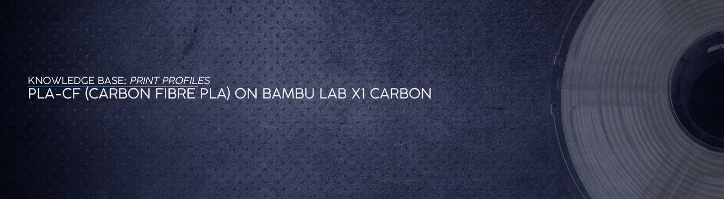 PLA-CF (Carbon Fibre PLA) on Bambu Lab X1 Carbon - OzFDM