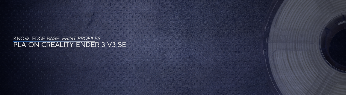 PLA on Creality Ender 3 V3 SE