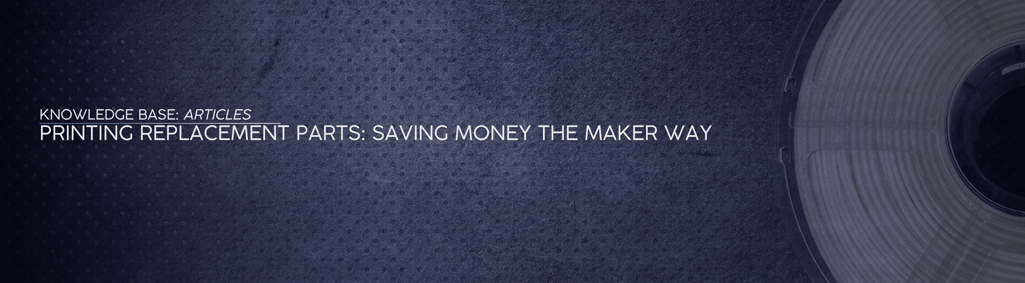 Printing Replacement Parts: Saving Money the Maker Way - OzFDM