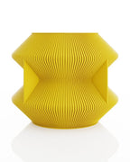 Uoola Sculptural Wave Vase, Ribbed 3D Printed Home Decor