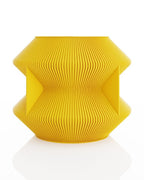 Uoola Sculptural Wave Vase, Ribbed 3D Printed Home Decor