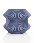 Uoola Sculptural Wave Vase, Ribbed 3D Printed Home Decor