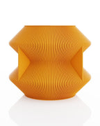 Uoola Sculptural Wave Vase, Ribbed 3D Printed Home Decor