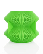 Uoola Sculptural Wave Vase, Ribbed 3D Printed Home Decor