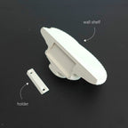 Tinder Fungus Floating Wall Shelf, 3D Printed Nature Decor