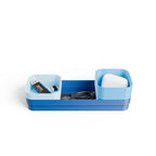 Modular Desk Organizer Set, 3D Printed Stacking Storage Trays