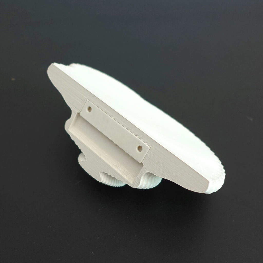 Tinder Fungus Floating Wall Shelf, 3D Printed Nature Decor