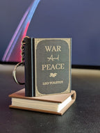 Pocket Tome Mini Book Keychain with NFC Tag Slot