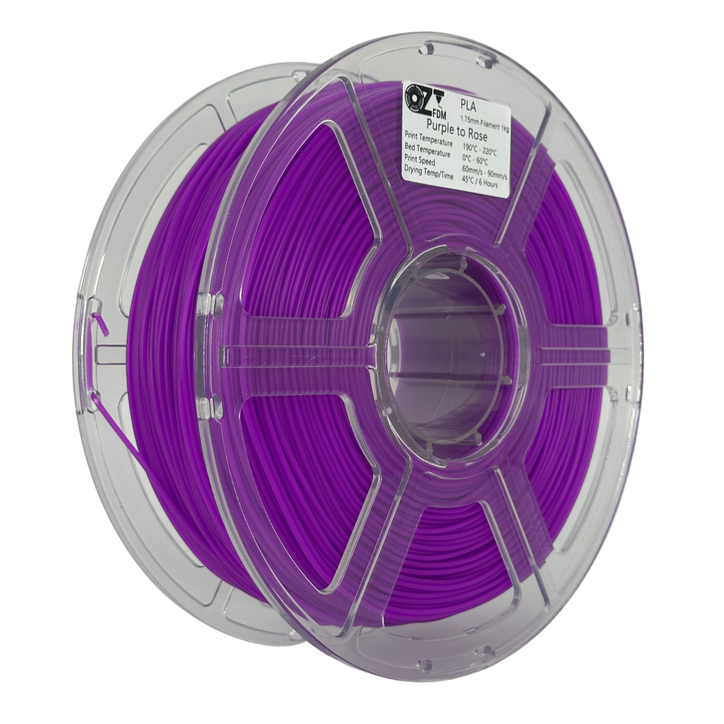 1.75 mm PLA Colour Change Filament - 1 KG - OzFDM