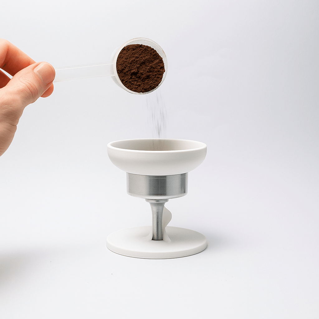 Moka Pot Dosing Funnel and Stand Kit for Bialetti - OzFDM