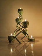 Fluted Wave Vase, 3D Printed Sculptural Home Decor