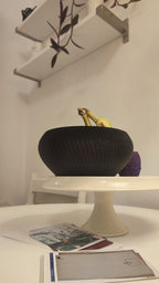 Spike Weave Fruit Bowl, 3D Printed Decorative Kitchen Bowl