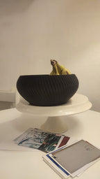 Spike Weave Fruit Bowl, 3D Printed Decorative Kitchen Bowl