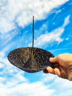 Geometric Star Incense Holder, 3D Printed Ash Catcher Bowl