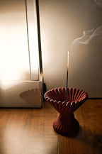 Sea Anemone Incense Holder, 3D Printed Ribbed Ash Catcher