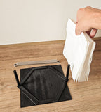 Geometric Napkin Holder, 3D Printed Weighted Kitchen Caddy