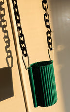 Chain Link Bucket Bag, 3D Printed Novelty Can Holder