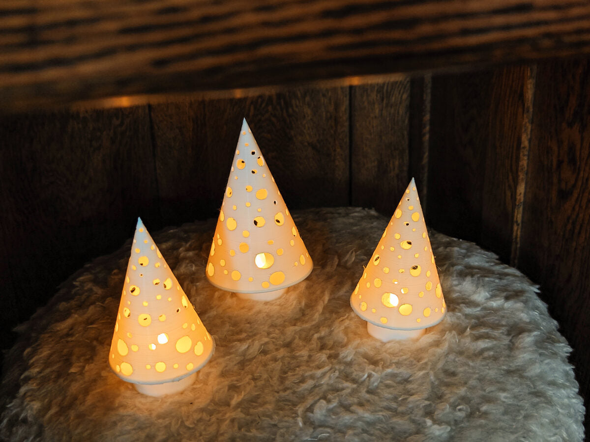 Christmas Tree Candle (Cone)