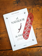 Rose Vine Bookmark Clip, 3D Printed Page Marker