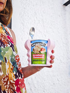 Grip & Chill Ice Cream Pint Holder, 3D Printed Summer Cozy