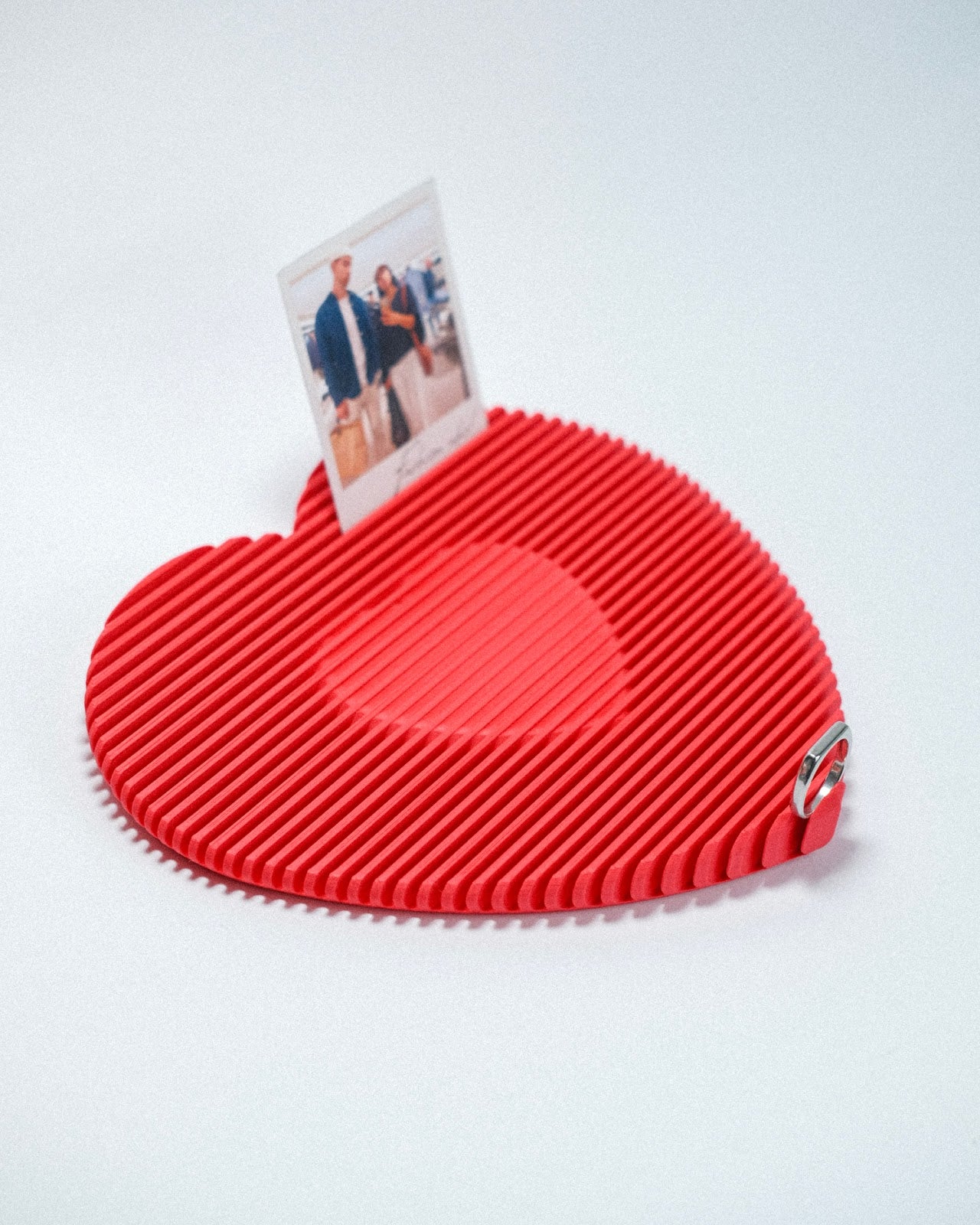Ribbed Heart Tray