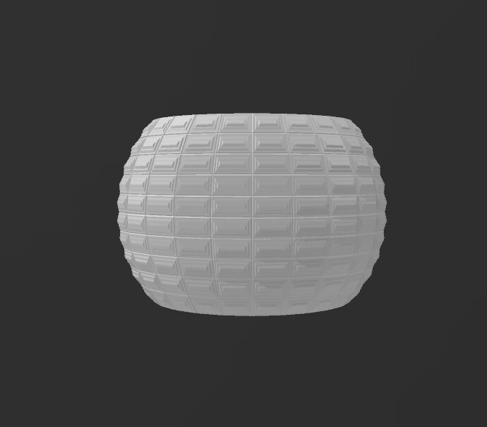 Brutalist Sphere