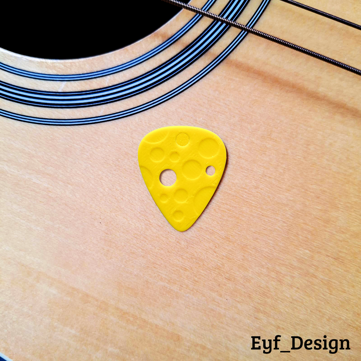 Guitar Pick - Cheese