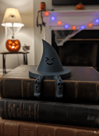 Witch Hat Shelf Sitter, 3D Printed Halloween Decoration