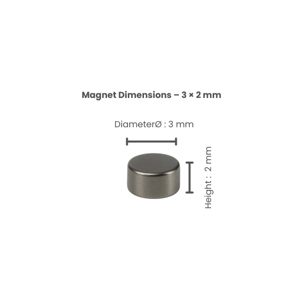 Small Round Neodymium Magnets - OzFDM