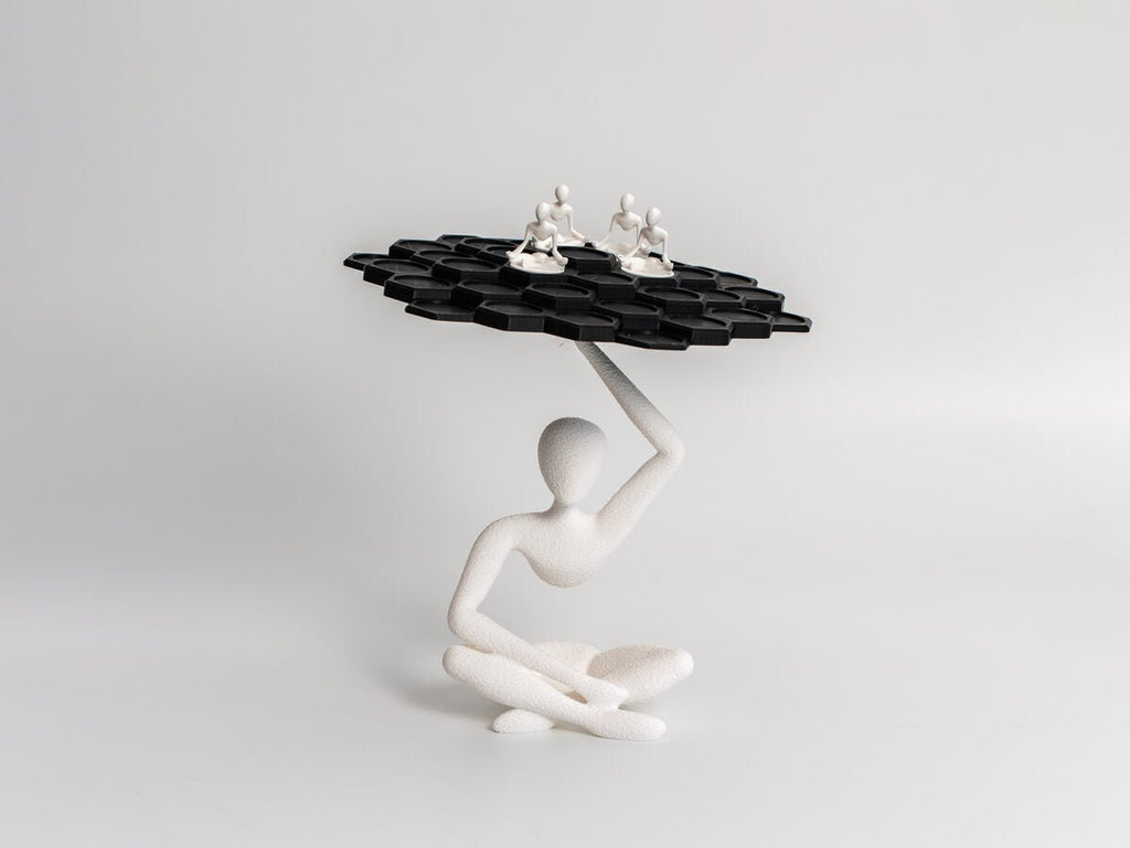 Meditation Balance Stacking Game, 3D Printed Zen Tabletop Toy