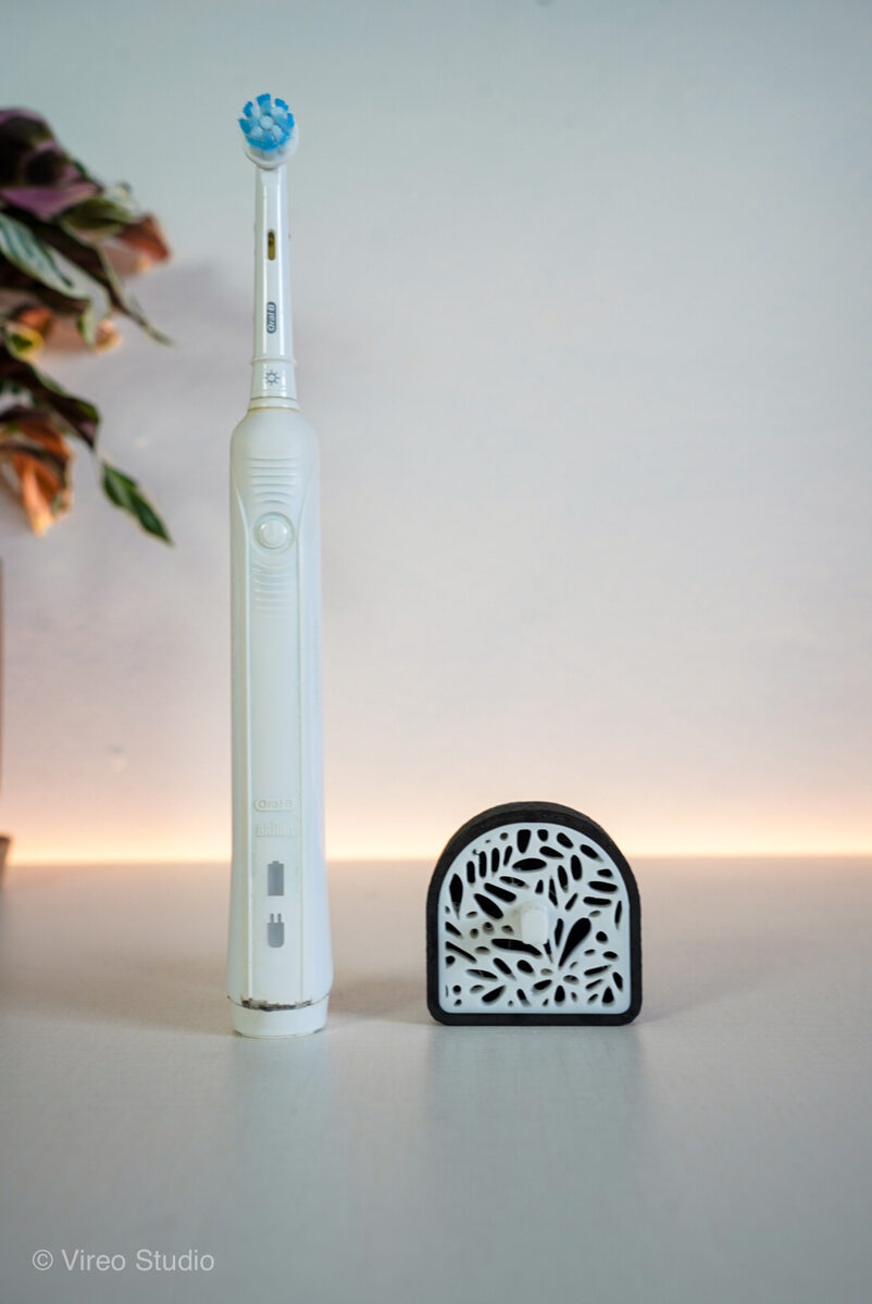 Single DrainIt - Electric Toothbrush Anti-Mold Stand (Support-Free Print)