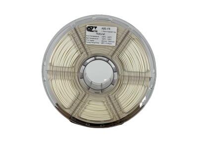 OzFDM ABS-FR filament spool, natural